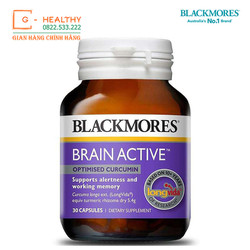 [CHÍNH HÃNG] Viên uống bổ não Blackmores Brain Act...