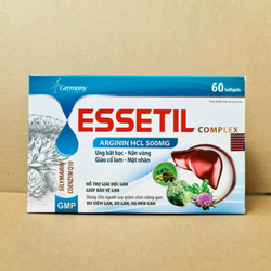 Viên uống giúp mát gan giải độc Essetil Complex Hộ...