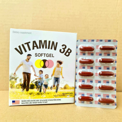 Viên Uống VITAMIN 3B softgel bổ sung vitamin giúp...