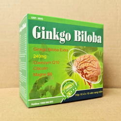 Hoạt huyết dưỡng não Ginkgo Biloba 240mg giúp bổ s...