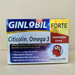 Viên uống GINLOBIL FORT tăng cường lưu thông tuần...