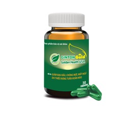 [Chính Hãng] GINTON GOLD Giảm đau đầu, chóng mặt,...