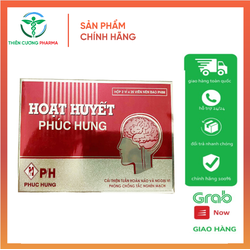 Hoạt huyết thông mạch Phúc Hưng 2 vỉ x 20 viên nén...