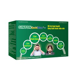[Chính Hãng] GINTON GOLD MAX Hoạt huyết, dưỡng não...