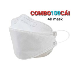 2 Set (100c c) khẩu trang KF 94 4D mask cao cấp cô...