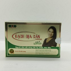 VIÊN UỐNG BẠCH ĐỊA CĂN HỘP 10 VỈ X 10 VIÊN