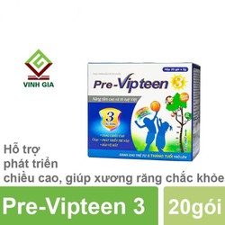 [ Chính Hãng ] Pre-Vipteen 3 Hộp 30 Gói - Giúp tăn...