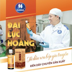 Dầu xoa bóp Đại Lực Hoàng - Cơ xương khớp hiệu quả