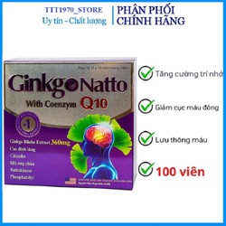 Hoạt Huyết Dưỡng Não Ginkgo Natto With Coenzym Q10...
