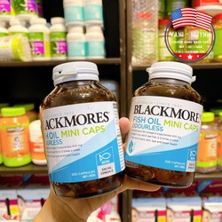 DẦU CÁ MINI CAPS BLACKMORE 200 VIÊN
