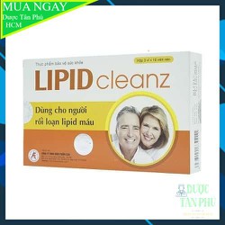 LIPIDCLEANZ Dùng cho người bị rối loạn lipid máu
