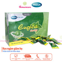 Eugica kẹo ngậm giảm ho đau họng từ thảo dược từ t...