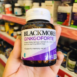 bổ não Blackmore GinkgoForte 80 Tablets