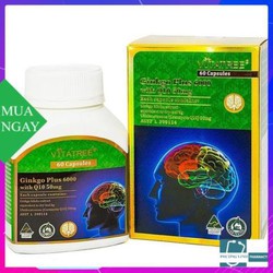VITATREE GINKGO PLUS 6000MG WITH Q10 50MG