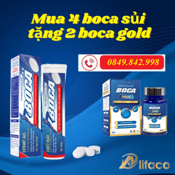 [QUÀ TẶNG] 4 Sủi BOCA tặng 2 boca gold Hỗ trợ xươn...