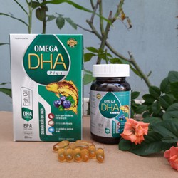 Dầu Cá Omega_3 DHA Plus Tăng cường thị lực Bổ Nã...