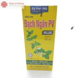 [Chính hãng] SIRO HO Bạch Ngân PV Plus chai 125ml