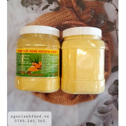 Tinh bột nghệ nguyên chất Đắk Lắk, hộp 500gr làm...