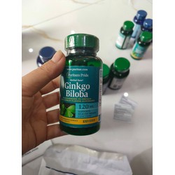 Viên Uống Ginkgo Biloba 60mg Puritan's Pride