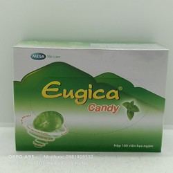 [Mẫu mới] Hộp 100 viên kẹo ngậm Eugica Candy