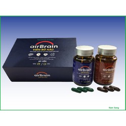 Viên Bổ não AirBrain - Hộp 02 chai 60 viên