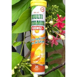 Sủi cam mutivitamin c tuýp to 4g 20 viên sủi ngon