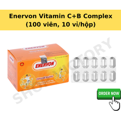 ENERVON C - VITAMIN C VÀ VITAMIN B-complex - Tăng...