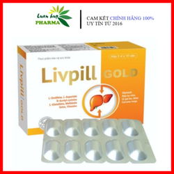 Bổ gan LIVPILL GOLD ngày 1 viên - Dùng cho người v...