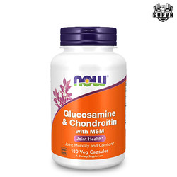 Glucosamine Chondroitin with MSM Now 180 viên- Chắ...