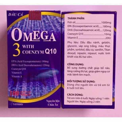 Dầu Cá Alaska Omega3 Hộp 100 viên - Bổ Não, Tăng...