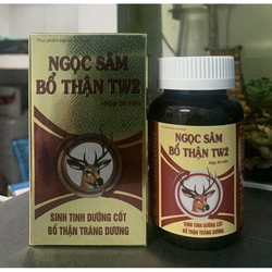 Viên uống Ngọc sâm bổ thận TW2 giúp bổ thận tráng...