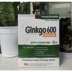 (chính hãng) (Chính Hãng) Ginkgo 600 with Coenzy...