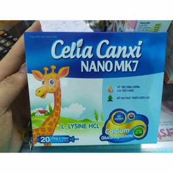 Celia Canxi Nano MK7 Bổ sung canxi vitamin D3 cho...