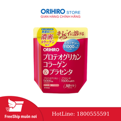 Bột Collagen Orihiro Proteoglycan nhau thai heo 11...