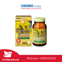 Viên uống sữa ong chúa Royal Jelly 3000mg Orihiro...