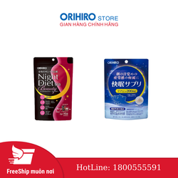 Bộ 2 sản phẩm Trà Collagen Orihiro hỗ trợ ngủ ngon...