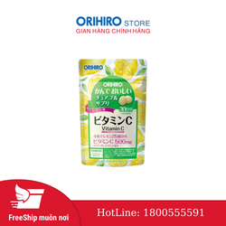 Viên uống Vitamin C Orihiro dạng túi 120 viên