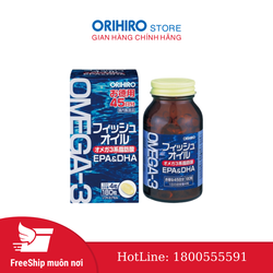 Viên uống dầu cá Omega-3 Orihiro hỗ trợ tim mạch 1...