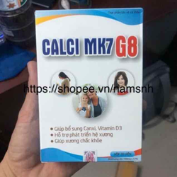 Calci MK7 G8 giúp bổ xung canxi , vitaminD3 , hỗ t...