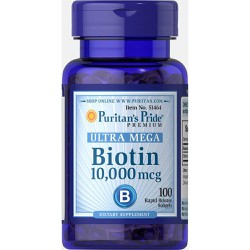 Viên Uống Mọc Tóc Biotin 10000 mcg - 100 viên