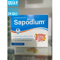 Cốm tiêu chảy Sapodium chiết xuất búp ổi, búp hồng...