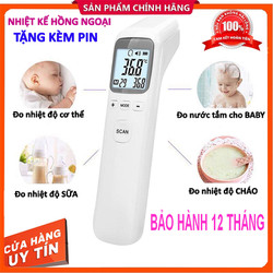 Nhiệt Kế Hồng Ngoại - Nhiệt Kế Điện Tử Đo Trán Đa...