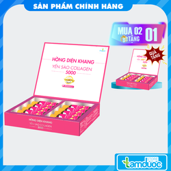 Hồng Diện Khang Yến Sào Collagen 5000 10 chai x 30...