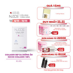 Viên uống collagen trẻ hóa da tăng đàn hồi Nucos c...