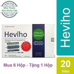 Heviho - Giúp giảm viêm amidan - viêm họng do vi k...