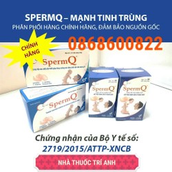 SPERMQ-CHÍNH HÃNG CHO TINH TRÙNG KHỎE , TĂNG KHẢ N...