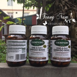 Viên uống bổ não GINKGO THOMPSONS 6000MG CỦA Úc
