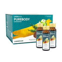 Nước uống Purebody Ladophar thanh lọc cơ thể - Hộp...