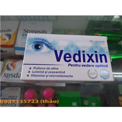 Viên Uống Chống Thoái Hóa Mắt Vedixin Hộp 30 Viên