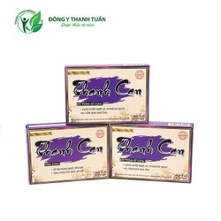 Combo 3 hộp viên uống Thanh Can Công Đức giúp than...